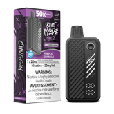 Purple Sparkle Iced Flavour Beast Beast Mode Max 2 50K Disposable Vape